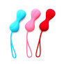 Вагинальные шарики Satisfyer Power Balls (3 пары), диаметр 3,4см, масса 60-76-92г, с шариком внутри
