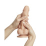 Реалистичный фаллоимитатор Strap-On-Me Sliding Skin Realistic Dildo Vanille - M, эффект подвижной ко