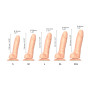 Реалистичный фаллоимитатор Strap-On-Me Sliding Skin Realistic Dildo Vanille - L, эффект подвижной ко