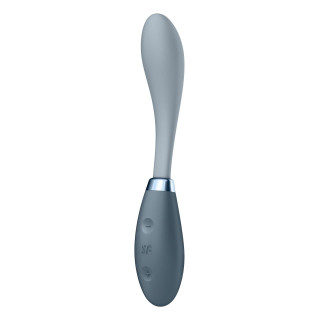 Вибратор Satisfyer G-Spot Flex 3 Grey, гибкий ствол с фиксацией положения