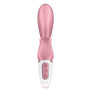 Смарт вибратор кролик Satisfyer Hug Me Pink, 2 мотора, диаметр 4,2см, широкая клиторальная часть
