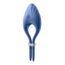 Эрекционное виброкольцо лассо Satisfyer Duelist Blue, 10 режимов, мощный мотор