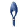 Эрекционное виброкольцо лассо Satisfyer Duelist Blue, 10 режимов, мощный мотор