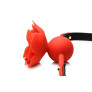 Кляп Master Series Blossom Silicone Rose Gag - Red