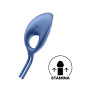 Эрекционное виброкольцо лассо Satisfyer Swordsman Blue, крепкая фиксация, 10 режимов, мощный мотор