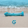 Скляний дилдо Gildo - Ocean Ripple Glass Dildo