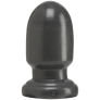 Анальна пробка для фістінгу Doc Johnson American Bombshell - Shell Shock S Gun Metal, діаметр 7,4 см