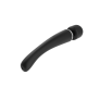 Мощный вибромассажер Dorcel Megawand Black перезаряжаемый, 160 режимов
